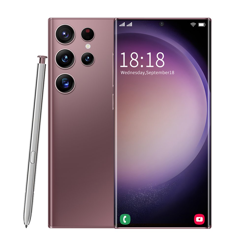 Most Cost-effective Gaming Smart Phone S23 Ultra 7.3 Inch Big Screen Hd 16gb+1tb Dual Sim Mobile Phone